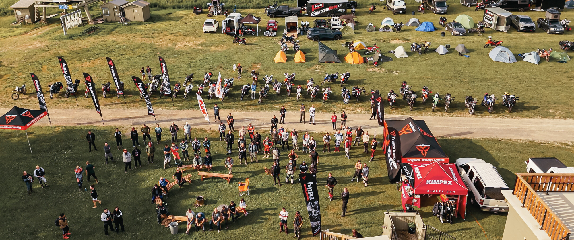 AJP motorcycles estarán presentes en el TripleClamp Moto Rally 2026 en Canadá.
